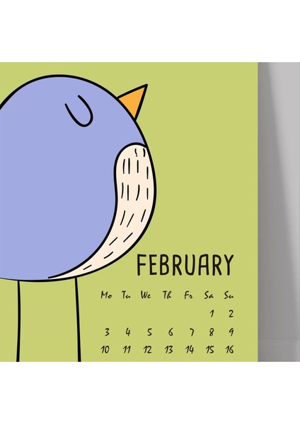 2026 Takvim, Sevimli Hayvanlar Duvar Takvimi, A4 Poster Takvim, 33X48 cm Poster Takvim, Renkli ve Eğlenceli indirimleri