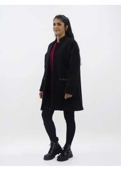 Fermuarlı Büyük Beden Kaban fırsatları