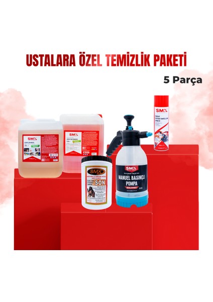 Ustalara Özel Temizlik Paketi