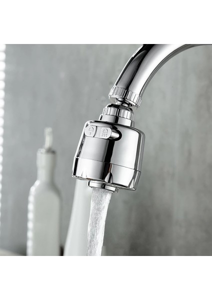 3 Fonksiyonlu Krom Oynar Musluk Başlığı fırsatları