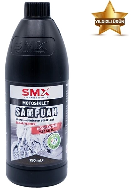 Motosiklet Şampuanı 750 ml 1 Adet