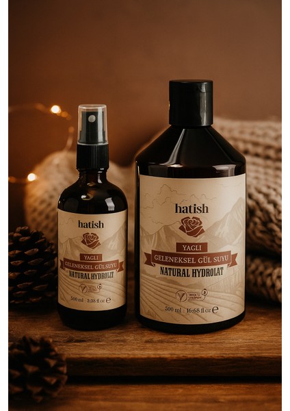 Doğal Gül Suyu Seti