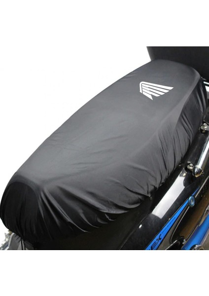 Honda Dio Uyumlu Sele Kılıfı Siyah Sele Örtüsü Su Geçrimez Logolu Sele Kılıfı