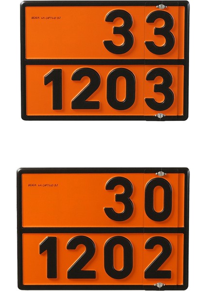 Metal 40X30 cm Tokalı Levha (1 Adet) 33-1203 ve 30-1202 Değiştirilebilir Rakamlı Tehlikeli Madde indirimleri