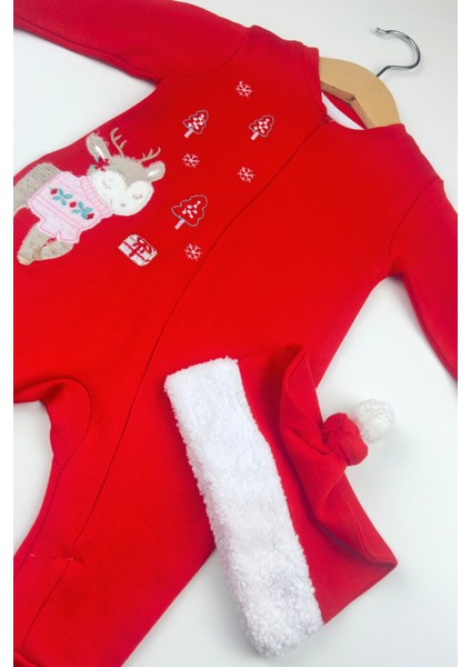 Geyikli Yılbaşı Unisex Tulum fiyatları