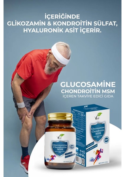 Glukozamin, Kondroitin ve Hyaluronik Asit 60 Tablet modelleri