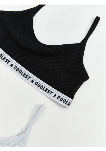 Lcw Baskılı Kız Çocuk Büstiyer 2'li (W5) modelleri