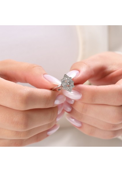 0.14 Karat Pırlanta Yüzük, Gerçek Pırlanta, Sertifikalı Mücevher fiyatları