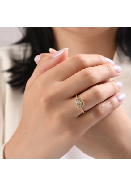 0.46 Karat Pırlanta Yüzük, Gerçek Pırlanta, Sertifikalı Mücevher modelleri