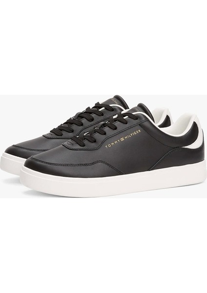 Günlük Düz Tabanlı Kadın Siyah Sneaker FW0FW08689BDS fiyatları