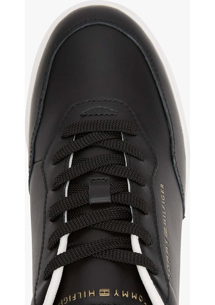 Günlük Düz Tabanlı Kadın Siyah Sneaker FW0FW08689BDS indirimleri