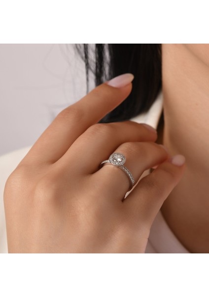 0.32 Karat Pırlanta Yüzük, Gerçek Pırlanta, Sertifikalı Mücevher fiyatları