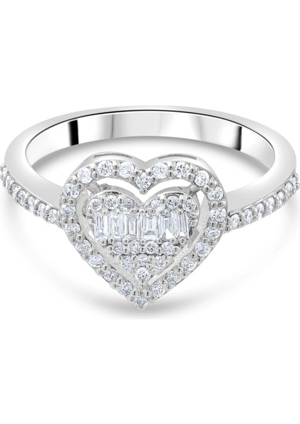 0.23 Karat Baget Pırlanta Yüzük, Gerçek Pırlanta, Sertifikalı Mücevher fırsatları