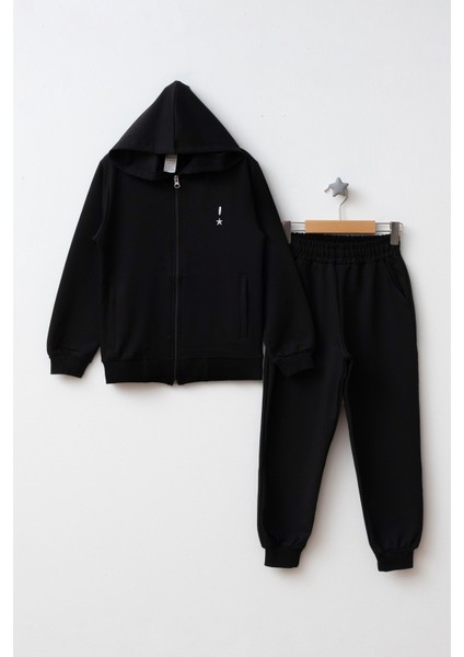 Kapüşonlu Fermuarlı Çift Cepli Unisex Eşofman Takımı modelleri