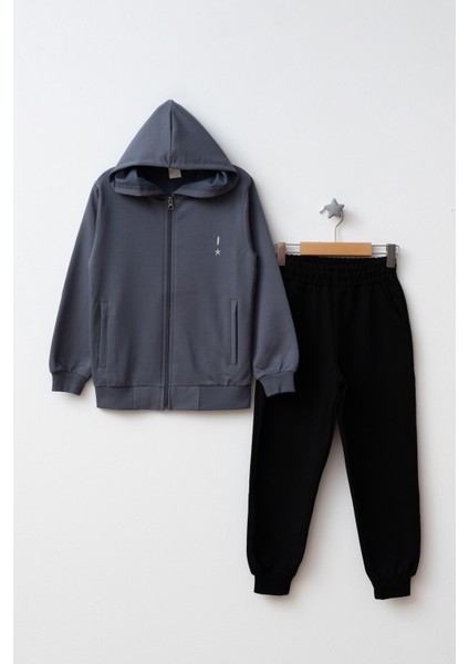 Kapüşonlu Fermuarlı Çift Cepli Unisex Eşofman Takımı modelleri