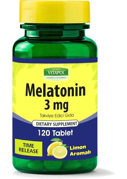 Night Support – Limonlu Fast Dissolve 3 Mg – 120 Tablet