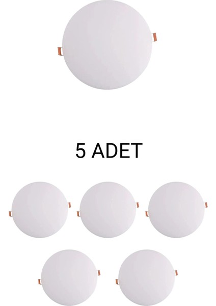 CT-5661 X-Plus LED Panel Beyaz Işık (Ayarlanabilir Ölçü) - 5’li Paket