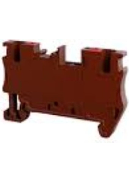 Pft2.5-Kh ,kahve 2.5mm Baskılı Ray Klemens