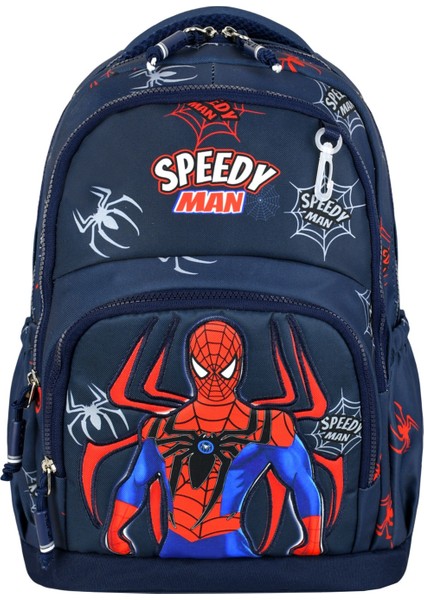 Ultra Lüks Erkek Çocuk Ortopedik Su Geçirmez Kumaş İlkokul Çantası Termal Beslenme ve Kalemlik