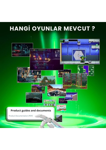 Nostalji Kablosuz Çift Kol Oyun Konsolu Uyumlu 4K-HDMI 20000 Oyunlu 2.4g Retro Gaming Stick Atari fırsatları