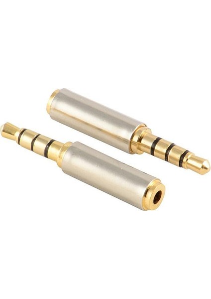 3.5 mm Erkek - 2.5 mm Dişi Stereo Çevirici 4 Boğumlu