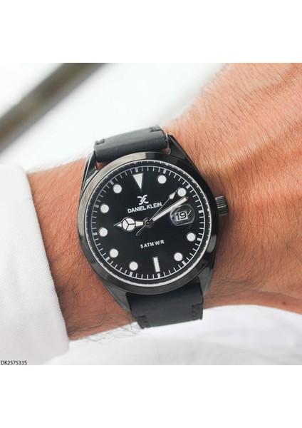 DK257533S Deri Kordonlu Erkek Kol Saati