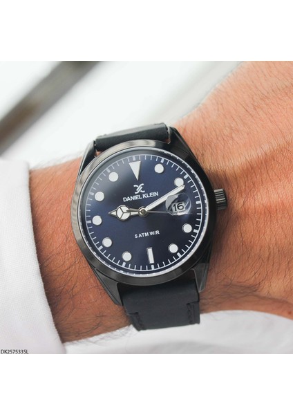 DK257533SL Deri Kordonlu Erkek Kol Saati fırsatları