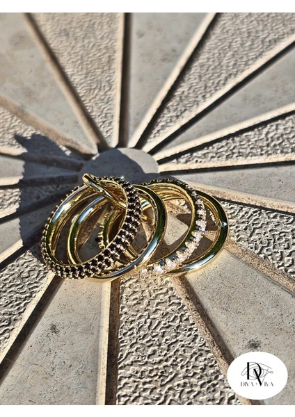 - Fusion Set – 4'lü Kadın Yüzük Serisi Model 1 fiyatları