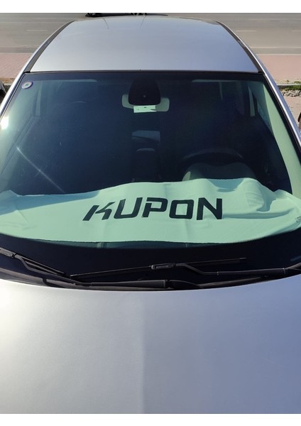 Kupon Baskılı Oto Göğüs Havlusu Örtüsü Beyaz modelleri