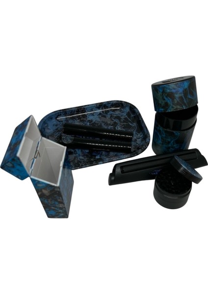 Premium Duman Smoking Bag Çanta Set 6 Parça Şık ve Dayanıklı Tasarım fiyatları