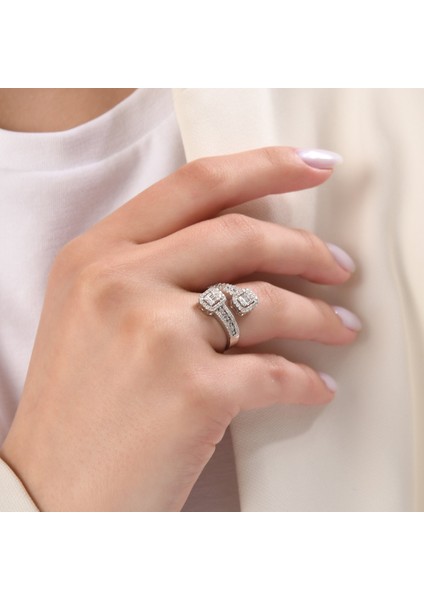 0.70 Karat Baget Pırlanta Yüzük, Gerçek Pırlanta, Sertifikalı Mücevher fiyatları