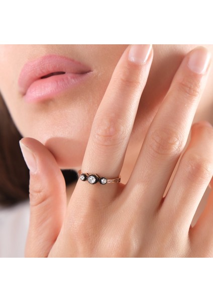 0.26 Karat Tria Pırlanta Yüzük, Gerçek Pırlanta, Sertifikalı Mücevher fiyatları