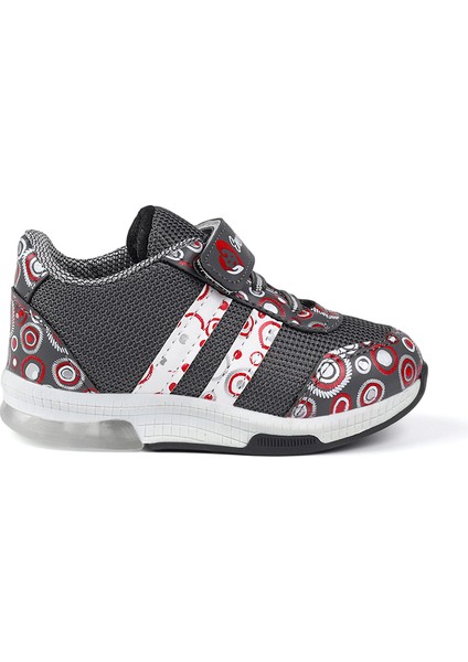 Unisex Bebe Füme Desenli Işıklı Cırtlı Sneaker Günlük Spor Ayakkabı fırsatları