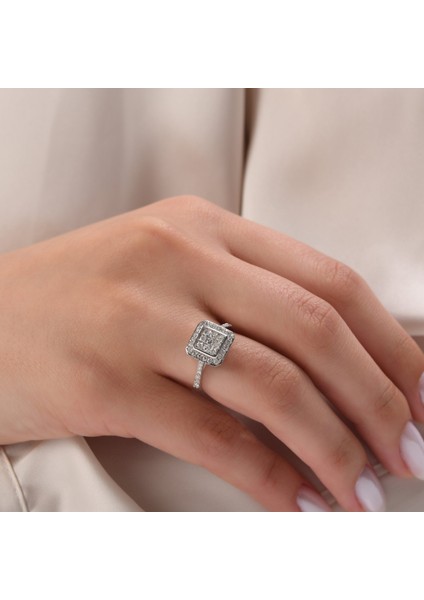 0.69 Karat Pırlanta Yüzük, Gerçek Pırlanta, Sertifikalı Mücevher modelleri