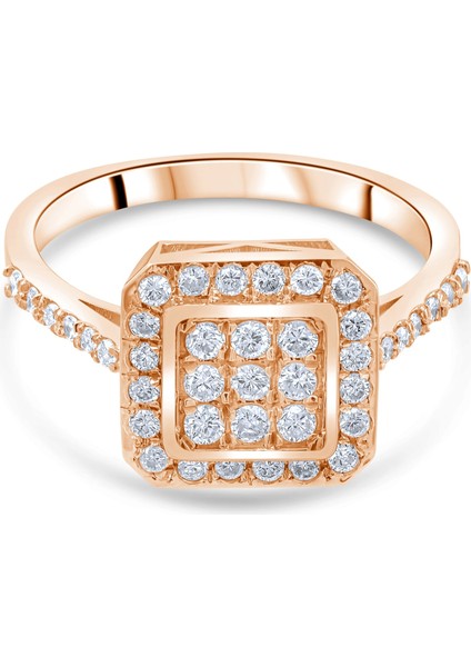 0.69 Karat Pırlanta Yüzük, Gerçek Pırlanta, Sertifikalı Mücevher fırsatları