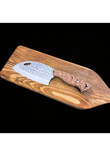 Almazan Dövme Desenli Verzalit Sap Avcı Kamp Mutfak Kasap Bıçağı Deri Kılıflı fiyatları