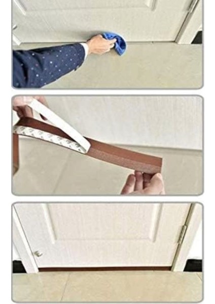 5 Metre Şeffaf Rüzgar Geçirmez Kapı Pencere Izolasyon Bandı Rüzgar Kesici fırsatları