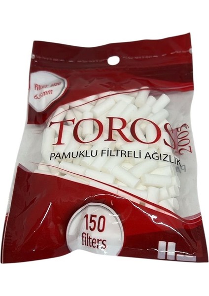 Toros 10 Adet 6.5mm Pamuk Poşet Filtre (10X150) fiyatları