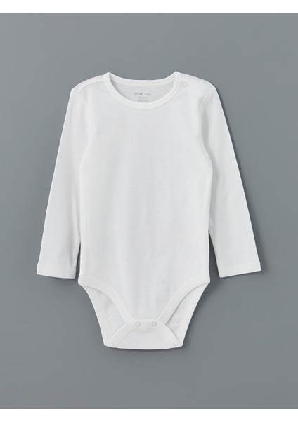 Yeni Sezon Bisiklet Yaka Basic Erkek Bebek Citcitli Bodysuit 2'li - W4LQ12Z1 fiyatları