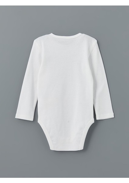 Yeni Sezon Bisiklet Yaka Basic Erkek Bebek Citcitli Bodysuit 2'li - W4LQ12Z1 fırsatları