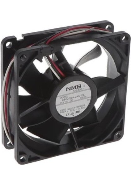 08025SA-24N-EL-D0 ,80X25MM 24VDC 41-Cfm 3-Kablo Fan