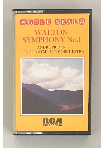 Walton Symphony No 1 Kaset (Orjinal Dönem Baskı Kaset)