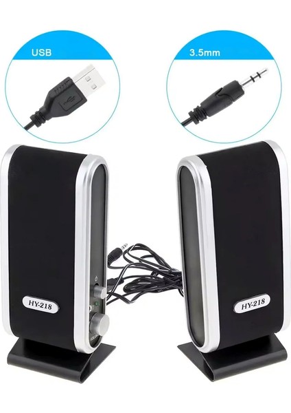 Tak Çalıştır Tüm Cihazlar Için Uyumlu 1+1 Hoparlör Speaker Ses Ayarlı Tablet-Pc-Laptop Uyumlu fiyatları