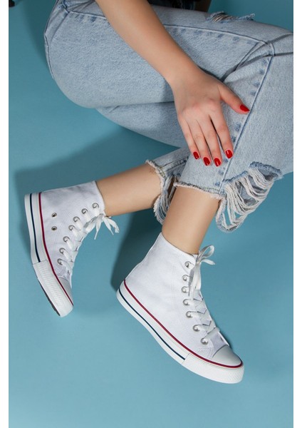 Uzun Unisex Keten Ayakkabı Spor Ayakkabı Günlük Sneakers