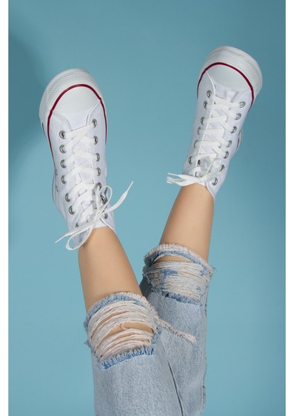 Uzun Unisex Keten Ayakkabı Spor Ayakkabı Günlük Sneakers fırsatları