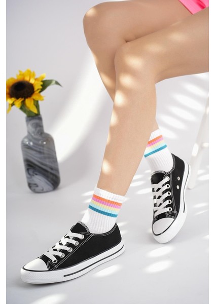 Uzun Unisex Keten Ayakkabı Spor Ayakkabı Günlük Sneakers fırsatları