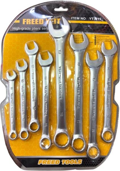 Kombine Anahtar Takımı 8 Parça