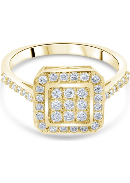 0.69 Karat Pırlanta Yüzük, Gerçek Pırlanta, Sertifikalı Mücevher fırsatları