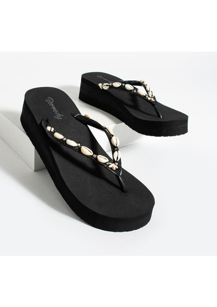 Cleo Platform Topuk Kadın Parmak Arası Terlik modelleri