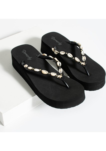 Cleo Platform Topuk Kadın Parmak Arası Terlik fırsatları